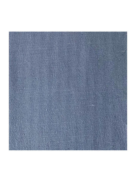 TnS Sheet for Single Bed with Elastic 100x200cm. Blue