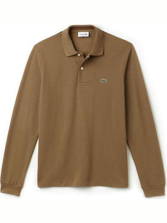 Lacoste Polo Long Sleeve Blouse Beige