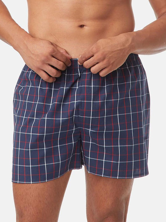 Herren Boxershorts Mehrfarbig Kariert 2Packung