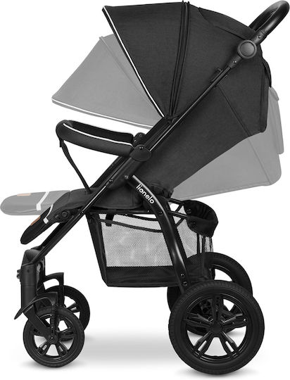 Lionelo Annet Tour Dreamin Cărucior pentru Bebeluși Potrivit pentru Nou-născut Negru 12.5kg