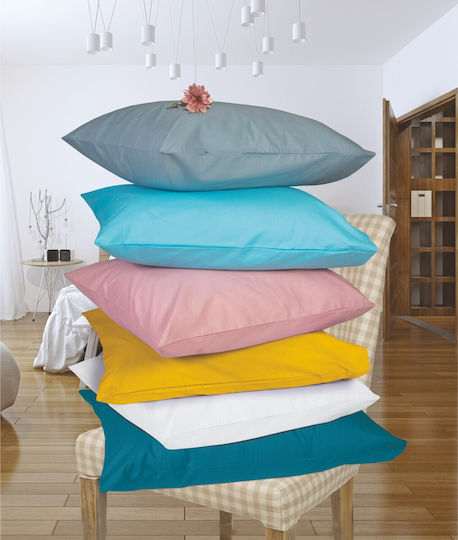 Flamingo Einfarbig Kissenbezug-Set Grey 52x72cm.