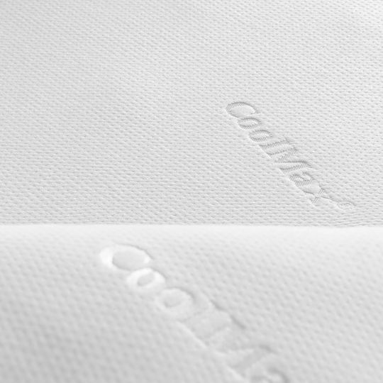 La Luna Coolmax Σετ Προστατευτικά Μαξιλαριών Αδιάβροχα Λευκό 50x70εκ.