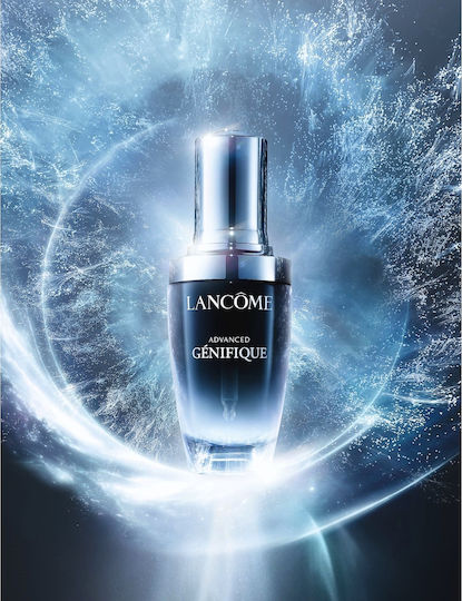 Lancome Advanced Genifique Serum Hidratant și Anti-îmbătrânire pentru Față cu Vitamina C și Acid Hialuronic pentru Strălucire și Tonifiere 50ml