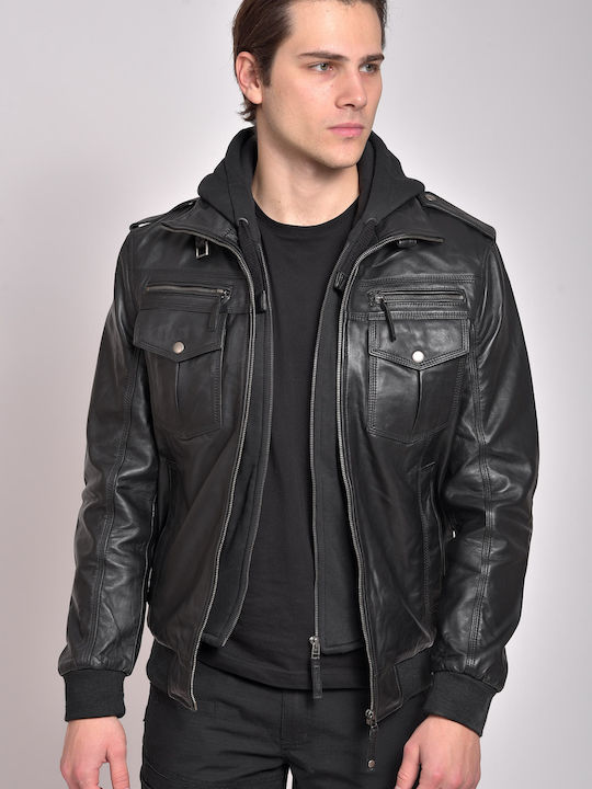 Tom-Cat Lederjacke Jacke Biker Schwarz