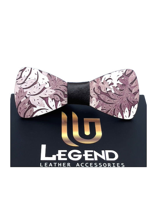 Legend Accessories Papion din lemn Colorfull Violet