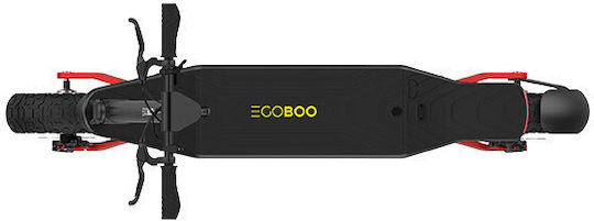 Egoboo Challenger X10 Ηλεκτρικό Πατίνι με 25km/h Max Ταχύτητα και 100km Αυτονομία σε Μαύρο Χρώμα