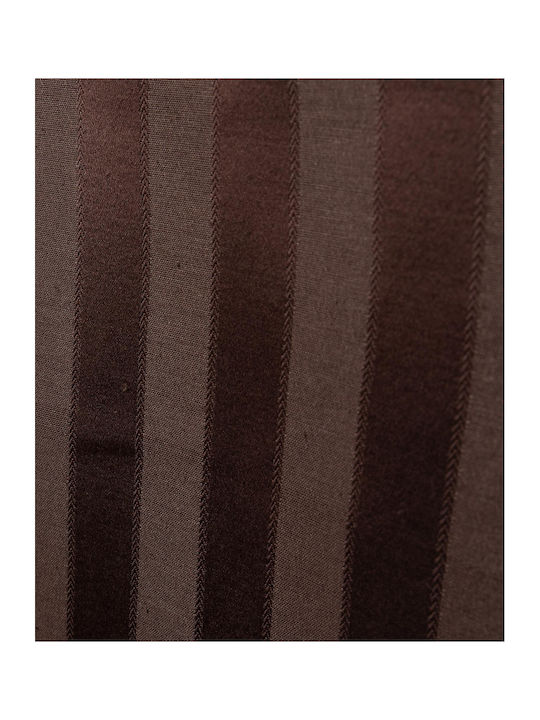 Silk Fashion Dimitra Cotton & Polyester Tablecloth Brown 150x270cm