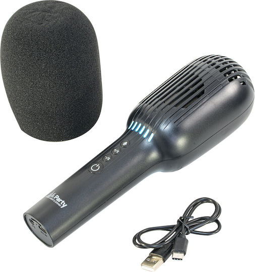 Party Microfon Karaoke Wireless Kamic-Star EUR-OPE-2353 Negru