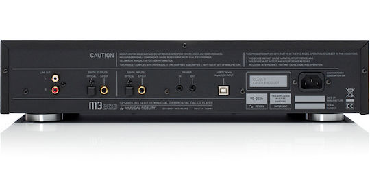 Musical Fidelity M3SCD Hi-Fi CD Player Ασημί
