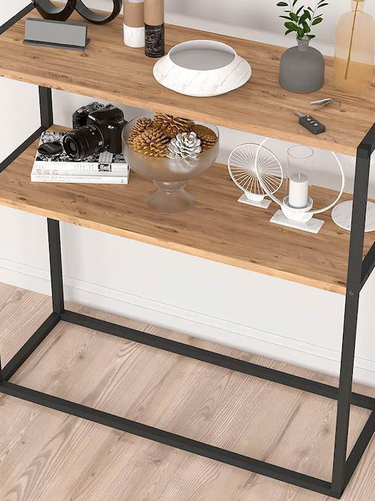 Castel Wooden Console L90xW33.5xH90cm