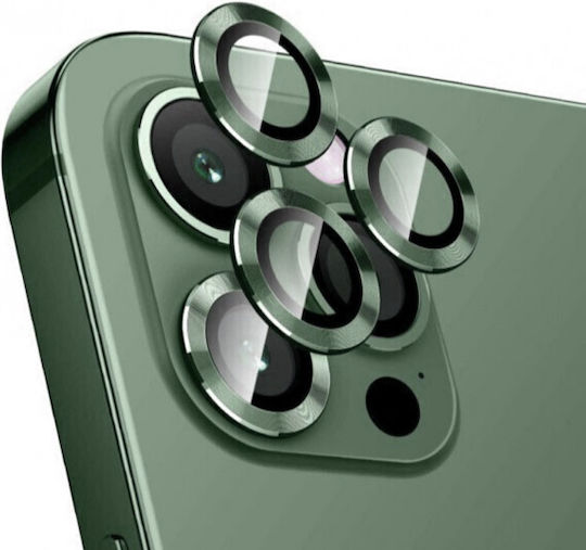 3MK Προστασία Κάμερας Tempered Glass Alphine Green για το iPhone 13 Pro, iPhone 13 Pro Max