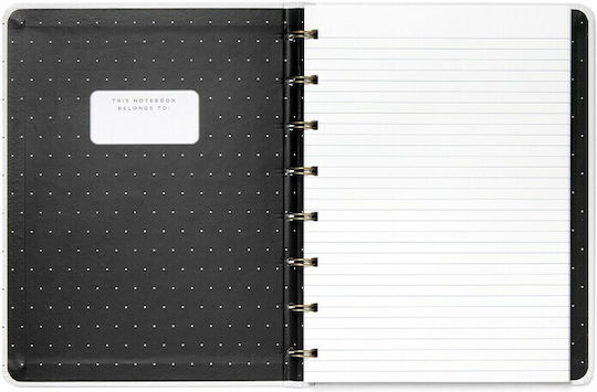 Filofax Μπλοκ Σημειώσεων A5 56 Φύλλων Ριγέ Λευκό