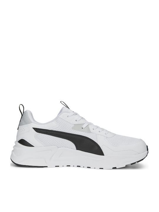 Trinity Lite Adidași Pentru Bărbați Alb / Negru / Gri Deschis Cool