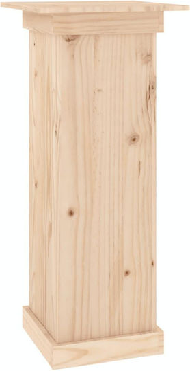 vidaXL Pflanzenständer Holz Braun 27cmx10cmx50cmcm.