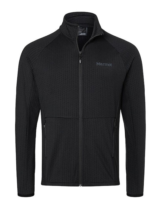 Ανδρική Ζακέτα Fleece Μαύρη