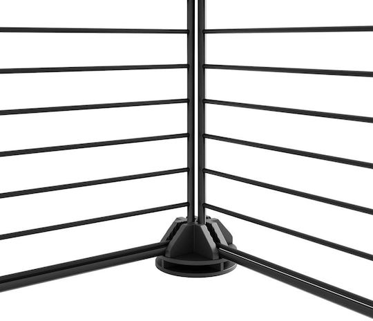 vidaXL Rodent Cage Rodent Cage with 28 Panels & Black Door 35x35x