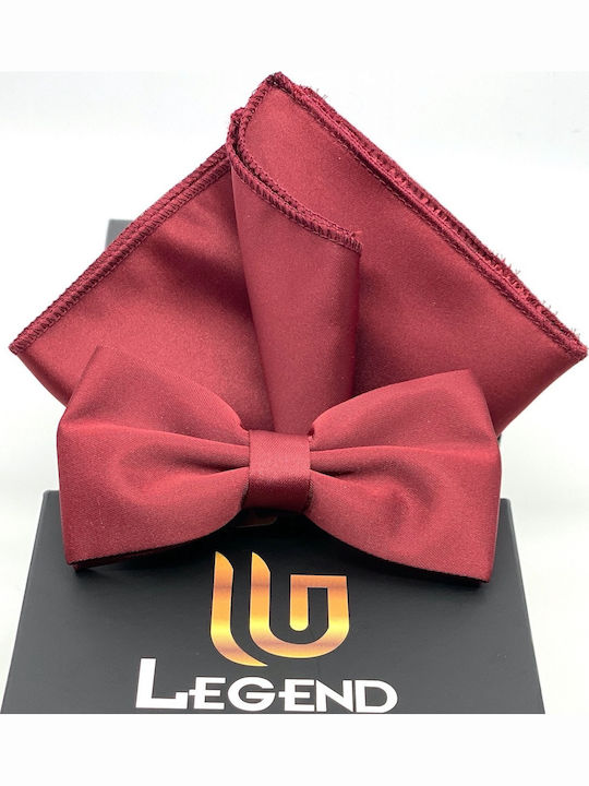 Legend Accessories Silk Bow Tie Set with Pochette Bortno Legend