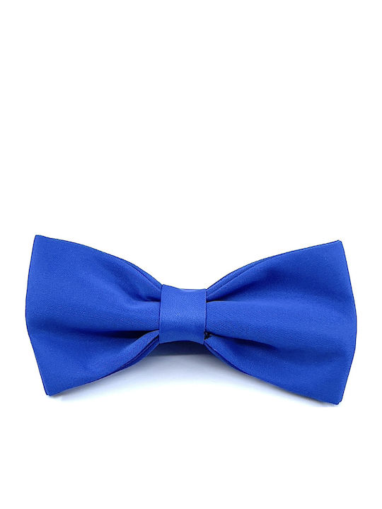 Legend Accessories Σετ Σατέν Παπιγιόν με Μαντήλι Legend Blue Royal