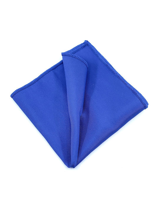 Legend Accessories Комплект Сатенена папионка с кърпа Legend Blue Royal