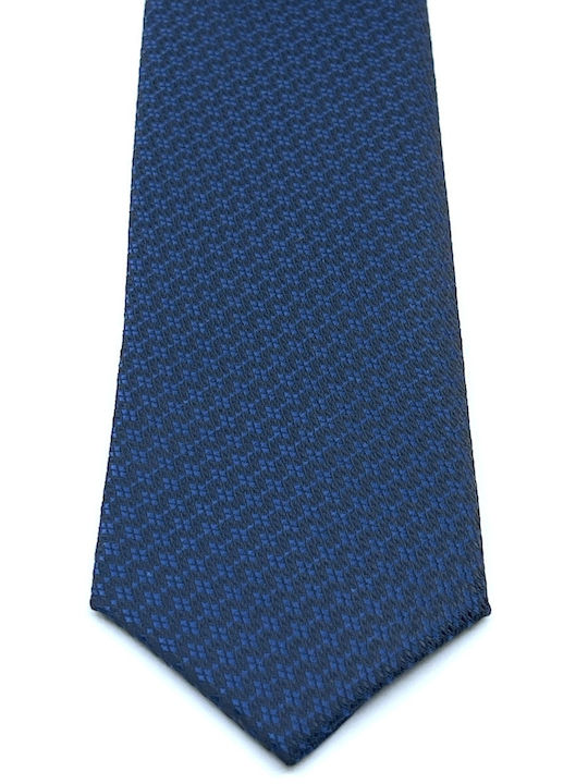 Legend Accessories Herren Krawatten Set Monochrom in Blau Farbe