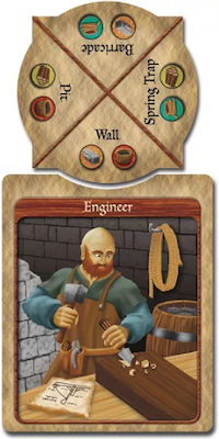 Fireside Game Expansion Castle Panic Engines of War for 1-6 Players 12+ Years (EN)