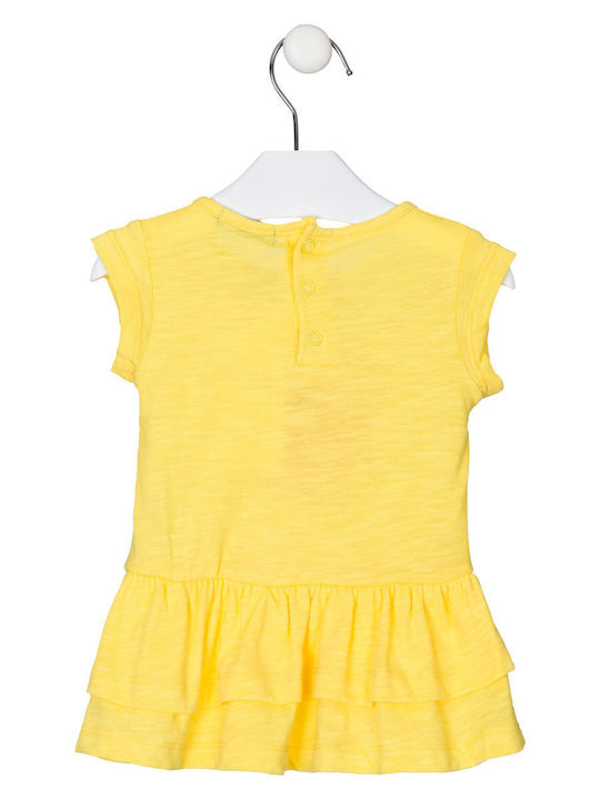 Losan Kids Dress Sleeveless Yellow