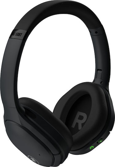 Mackie MC-50BT Wireless / Wired Over Ear Headphones with 40 hours of Operation Black