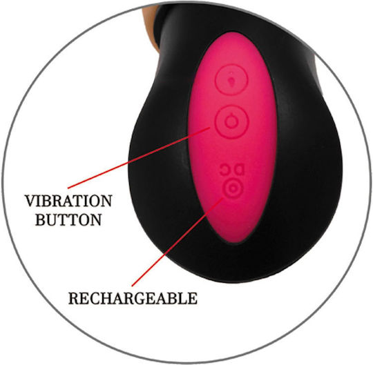 Boss Of Toys Mercury Realistisch Vibrator 27cm Fleisch