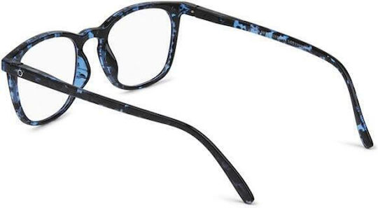 Nordic Vision Skovde Women's Reading Glasses +1.00 in Blue color