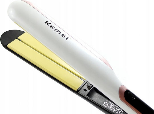 Kemei KM-9622 Πρέσα Μαλλιών με Κεραμικές Πλάκες 45W
