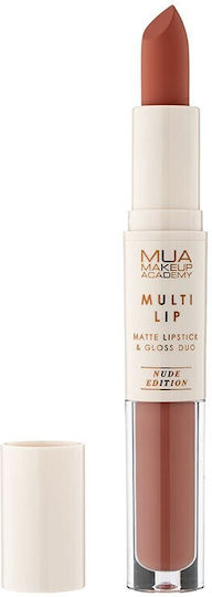 MUA Multi Lip Duo Nude Edition Дълготраен Течен Червило Матов Classic 3.2gr