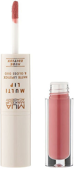 MUA Multi Lip Duo Nude Edition Дълготраен Течен Червило Мат Bloom 3.2gr