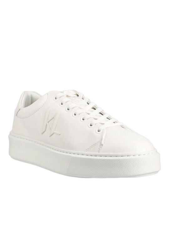 Karl Lagerfeld Monogram Injekt Lo Ανδρικά Sneakers Λευκά