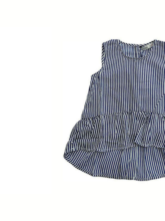 Tiffosi Kids Blouse Sleeveless Blue