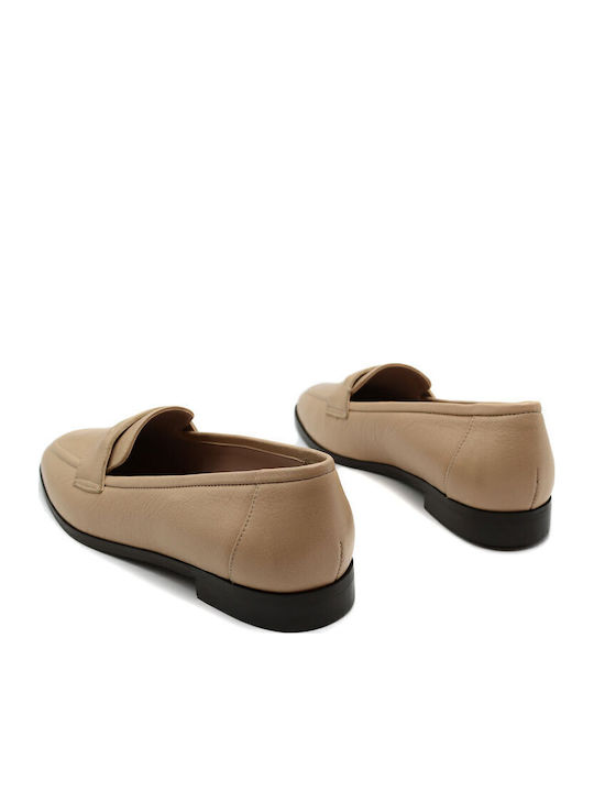 Damen Loafers in Beige Farbe