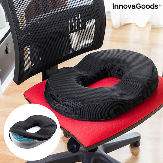 InnovaGoods Charnut Leg Seat Cushion 47x34x7cm Black V0103628