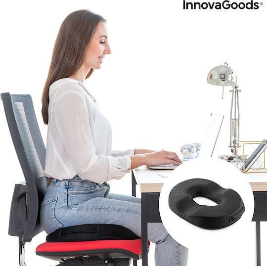 InnovaGoods Charnut Leg Seat Cushion 47x34x7cm Black V0103628