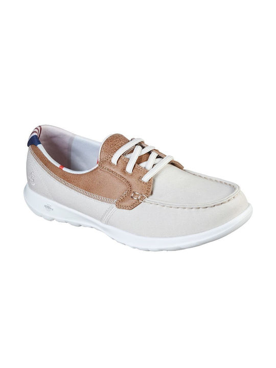 Γυναικεία Boat Shoes σε Μπεζ Χρώμα