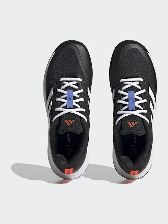 adidas Gamecourt 2.0 Men's Tennis Shoes for Hard Courts Core Black / Cloud White / Solar Red