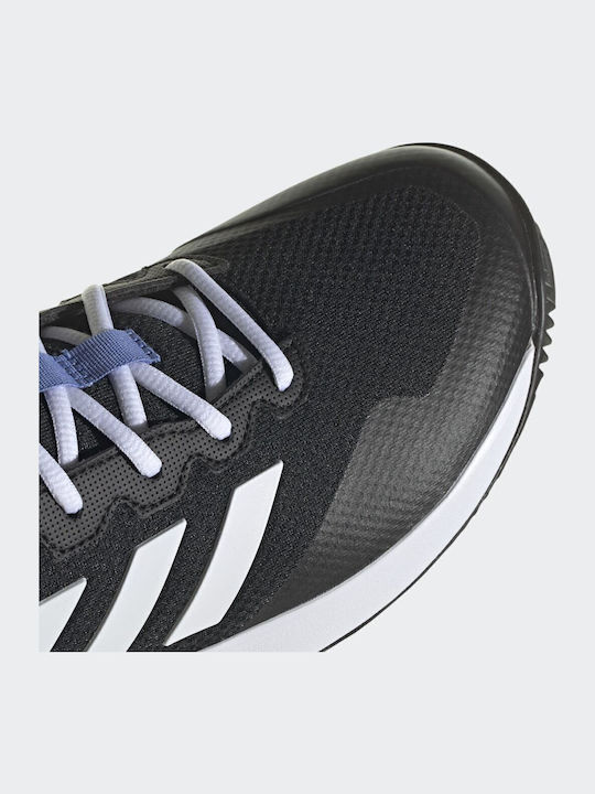 adidas Gamecourt 2.0 Men's Tennis Shoes for Hard Courts Core Black / Cloud White / Solar Red