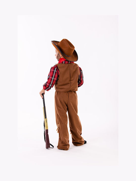 Kids Carnival Costume Cow Boy -F