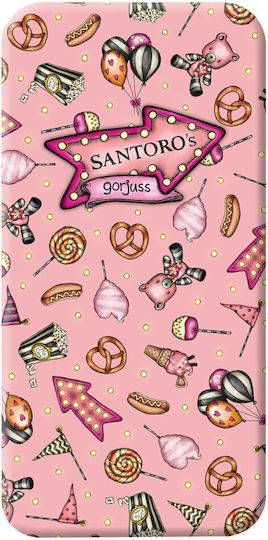 Santoro Carousel Κασετίνα Μεταλλική Ροζ