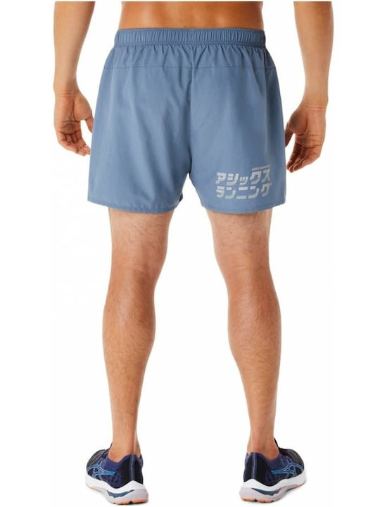 ASICS Katakana Sportliche Herrenshorts Hellblau