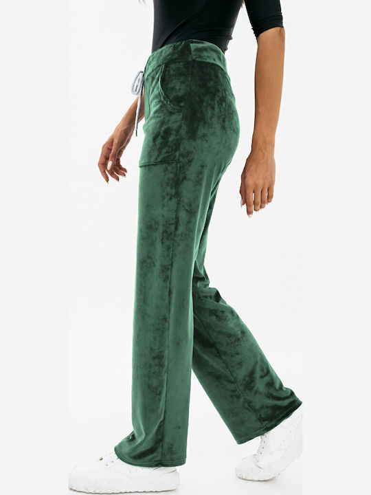 Sweatpants Velvet Green