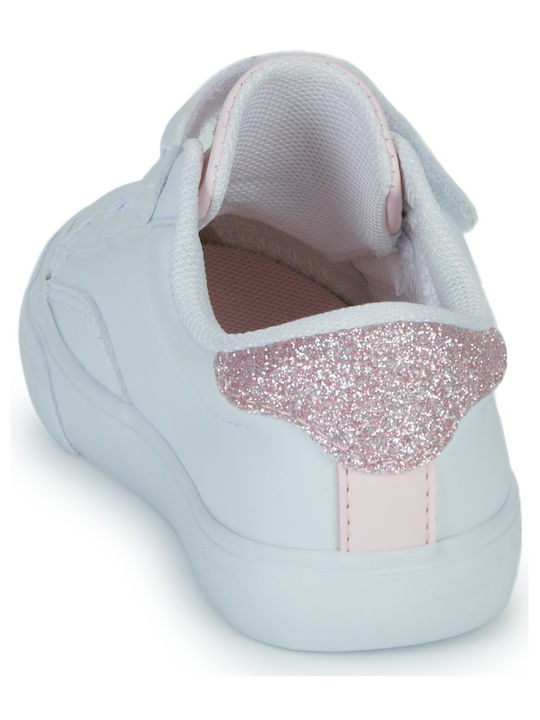 Theron V Ps Kids Sneakers with Scratch White