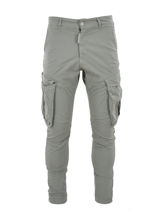 Royal Denim Cargo-Hose Grau CROTONE - 1948 STONE