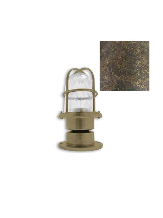 Andromeda Outdoor Floor Lamp Lantern for Exterior Space 60W IP64 for E27 Bronze