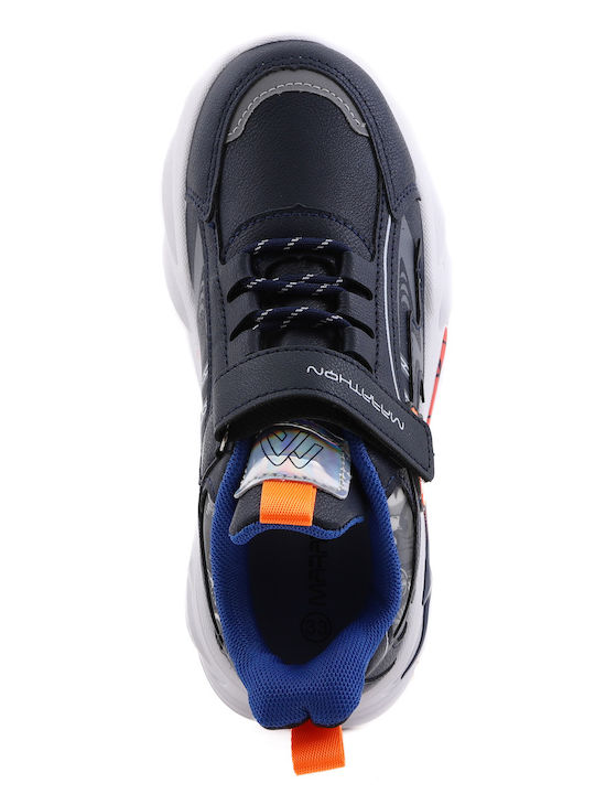 Marathon Kids Sneakers Navy Blue