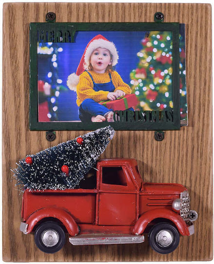 SP Souliotis Christmas Wooden Figure Frame Frame Height 16cm
