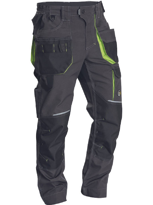 Cerva Greendale Reflectorizant Pantaloni de Lucru Gri